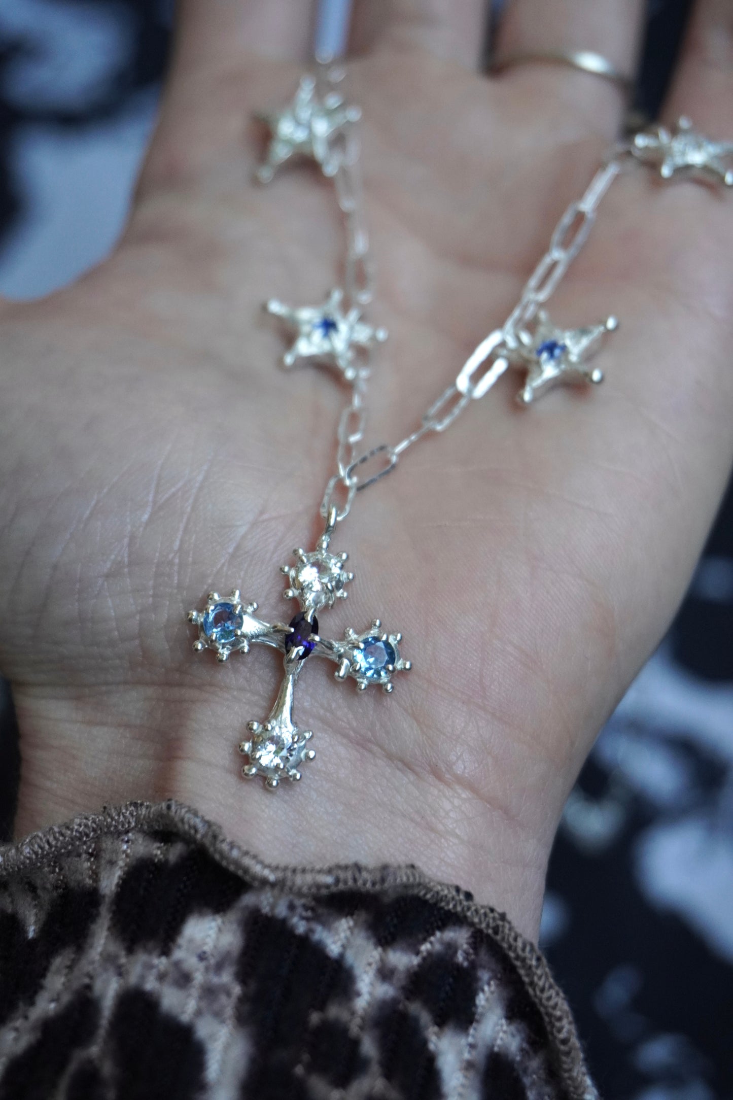 Stacked Crucifix Necklace