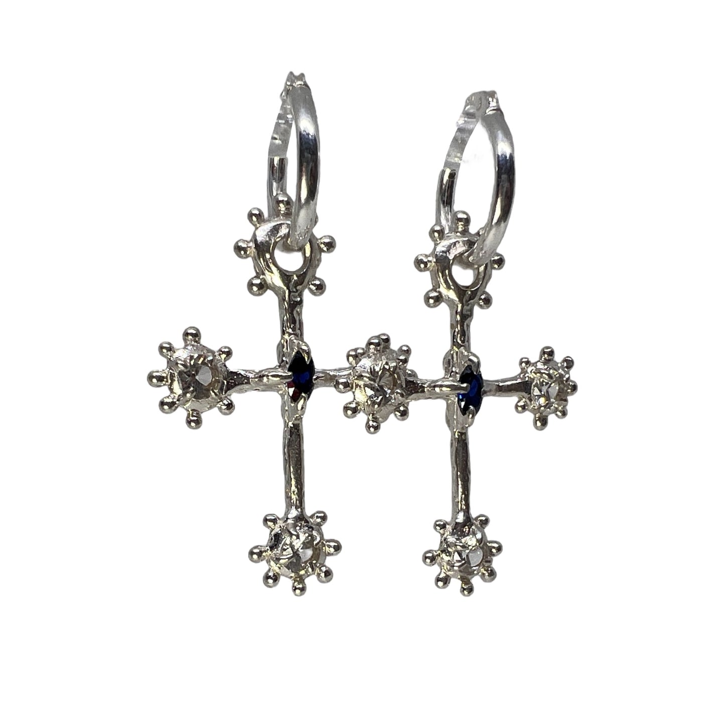 Large Crucifix Earrings