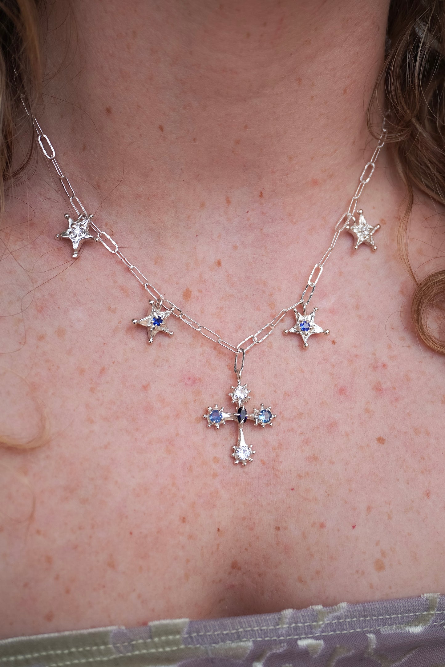 Stacked Crucifix Necklace