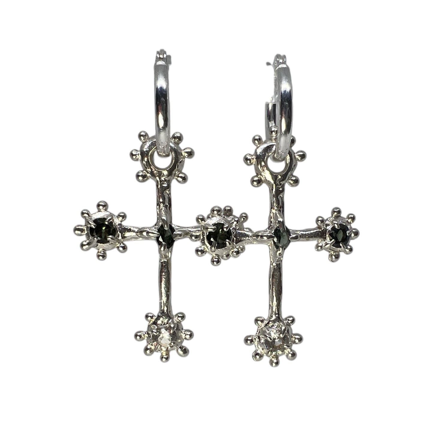 Large Crucifix Earrings