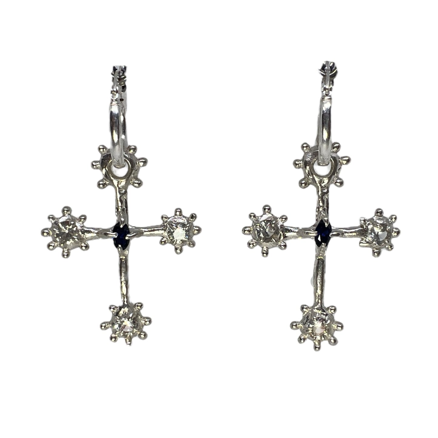 Large Crucifix Earrings